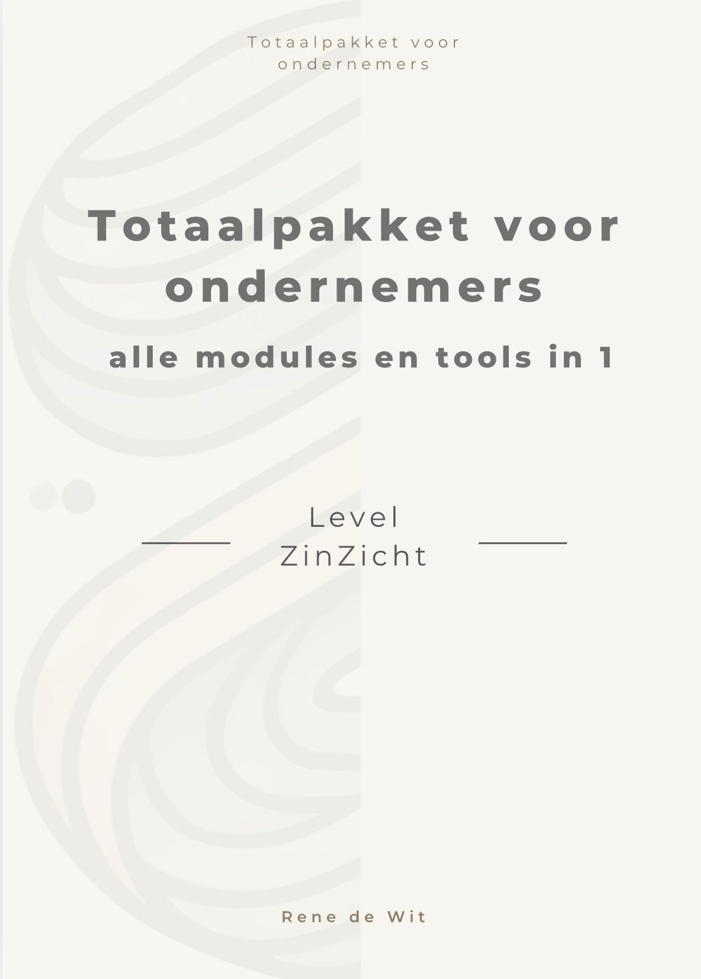 Compleet ondernemers-pakket