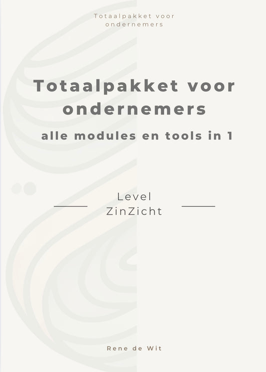 Compleet ondernemerspakket
