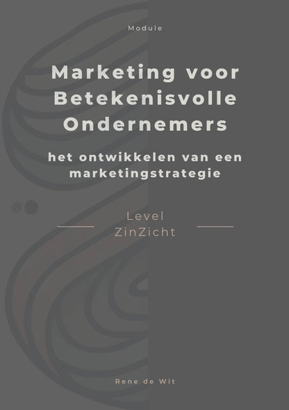 Marketing voor Betekenisvolle Ondernemers