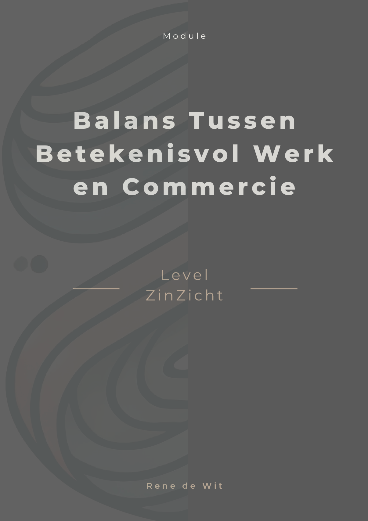 Balans Tussen Betekenisvol Werk en Commercie