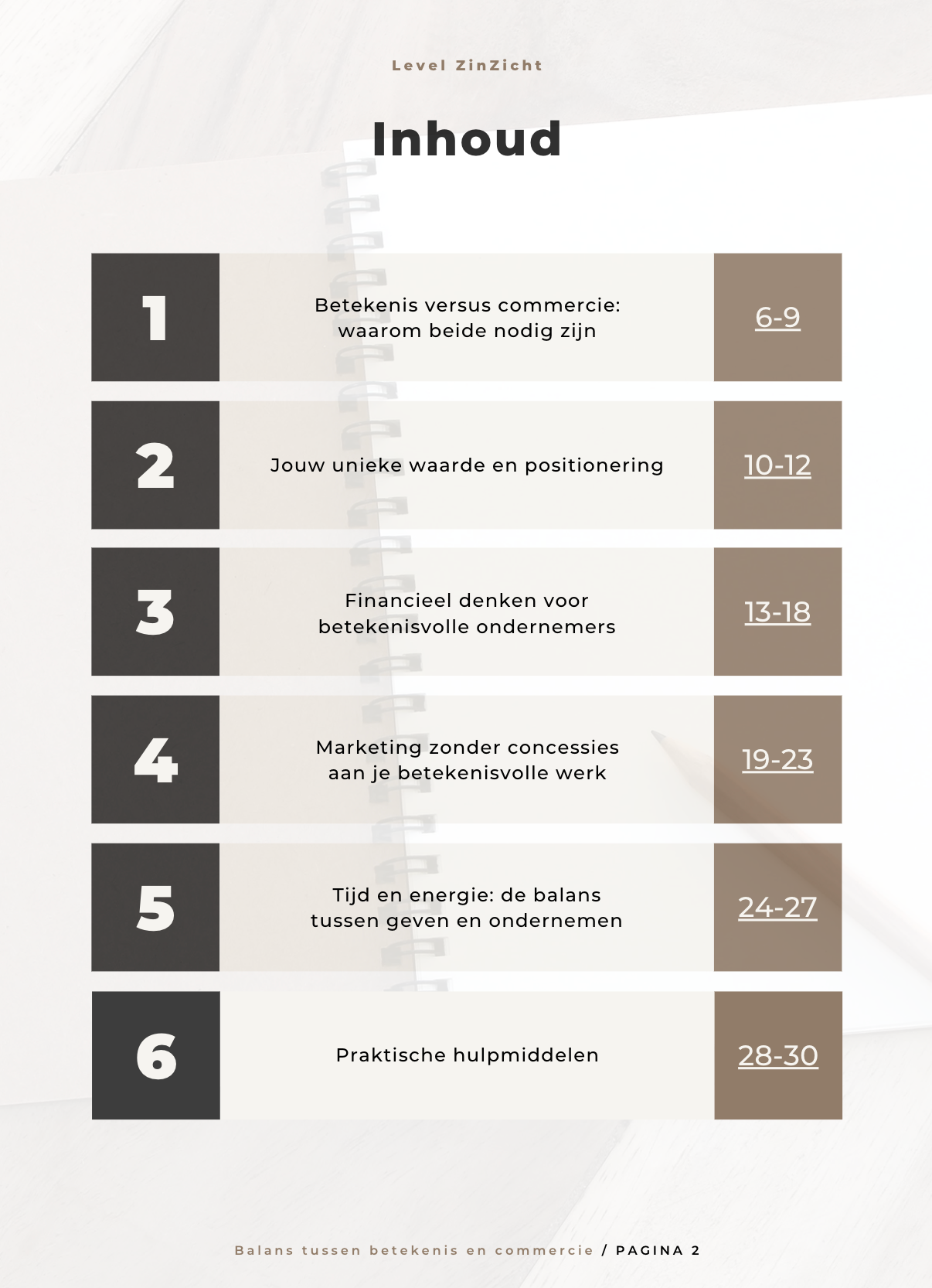 Balans Tussen Betekenisvol Werk en Commercie